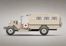 WWII - Russian Gaz 55 Ambulance - Mil-Blox