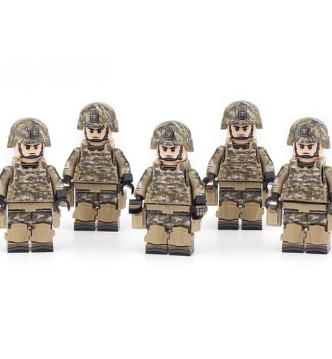 U.S. Army 101st Airborne Screaming Eagles - 5 Man Heavy Fire Team - Mil-Blox