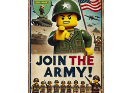 Mil-Blox WWII Join The Army Poster - Mil-Blox