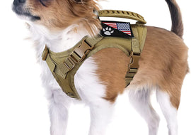Tactical Small K9 / Cat Harness - Tan