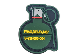 M67 Frag Grenade PVC Patch