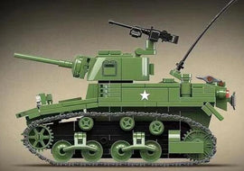 WWII - M3A1 - Stuart Light Tank - Mil-Blox