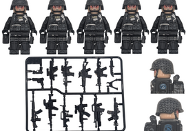 NYPD - Emergency Service Unit (ECU) - 5-Man Squad - Mil-Blox