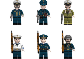 WWII - German Navy - 6 Man Team - Mil-Blox