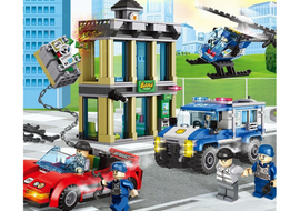 Police Bank Robbery Set - Mil-Blox