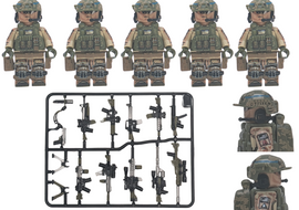 U.S. Army - Delta Force - 5-Man Squad - Mil-Blox