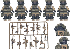 Israeli - Mossad Commandos - 5-Man Squad - Mil-Blox