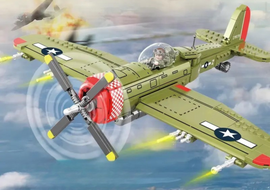 WWII -  P-47 Thunderbolt - Mil-Blox