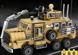 Buffalo MRAP (Mine-Resistant Ambush Protected) With IED Removal Arm- Mil-Blox