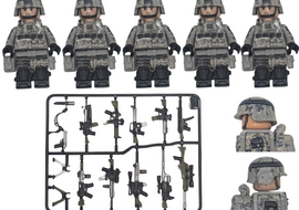 U.S. Army - 101st Airborne ACU - 5-Man Squad - Mil-Blox