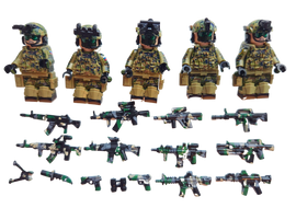 Russian Spetsnaz 5 Man Heavy Fire Team - Mil-Blox