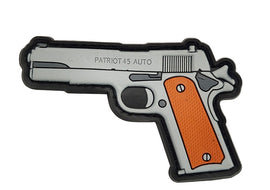 1911 Pistol - Brown Grip - PVC Patch