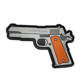 1911 Pistol - Brown Grip - PVC Patch