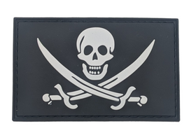 Skull and Cross Bones PVC Patch