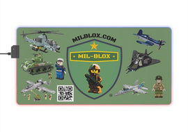 Mil-Blox - LED Gaming Mouse Pad - Mil-Blox