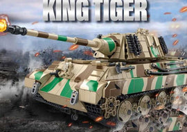 WWII - Remote Controlled German King Tiger Tank - Mil-Blox