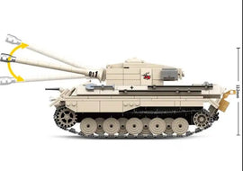 WWII - German King Tiger Tank - Mil-Blox