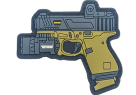 Sub-Compact Tactical Pistol - Desert Tan PVC Patch