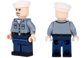 WWII - U.S. Navy Sailor In Dungarees - Mil-Blox