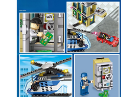 Police Bank Robbery Set - Mil-Blox