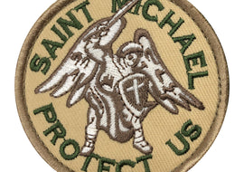 Saint Michael Protect Us - Embroidered Patch