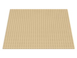 32 x 32 Base Plate - Tan - Mil-Blox