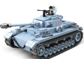 WWII - German Panzerkampfwagen IV Tank - Mil-Blox - Mil-Blox