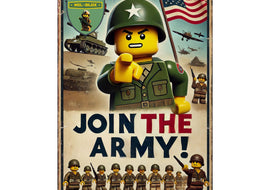 Mil-Blox WWII Join The Army Poster - Mil-Blox