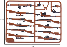WWII Allied Weapons Pack - Brown and Black - Mil-Blox - Mil-Blox