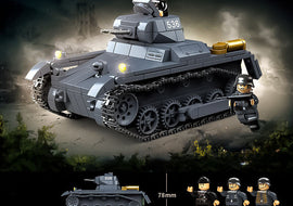 WWII - German Panzer I Tank - Mil-Blox - Mil-Blox