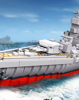 WWII Deutschland Class Battleship - Mil-Blox - Mil-Blox