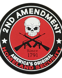 2nd Amendment - Americas Original Homeland Security - PVC Patch