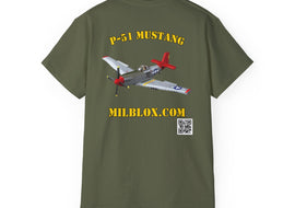 Mil-Blox - P-51 Mustang - Unisex Ultra Cotton Tee - Mil-Blox