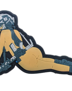 Tactical M-4 Pin Up Girl PVC Patch