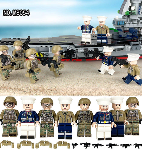 U.S. Marine Corps - 8 Man Team - Mil-Blox