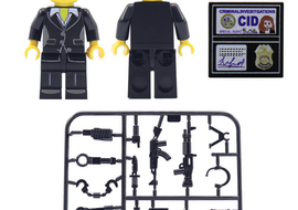 Army CID Agent Attire Figure - Male and Female Set - Mil-Blox