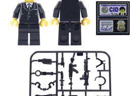 Army CID Agent Attire Figure - Male and Female Set - Mil-Blox