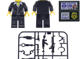 OSI Agent Attire Figure - Male and Female Set - Mil-Blox