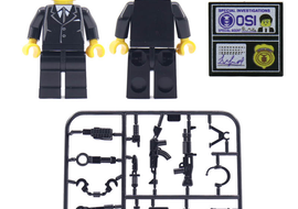 OSI Agent Attire Figure - Male and Female Set - Mil-Blox