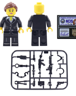 NCIS Agent Attire Figure - Male and Female Set - Mil-Blox