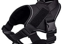Tactical K9 Harness - Minimalist - Black