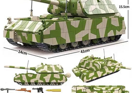 WWII - German Maus Super Tank - Legendary Series - Mil-Blox