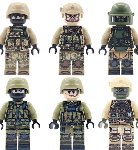 Valor Guard Six Man Reactionary Team - 6 Man Team - Mil-Blox