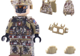 Marine Recon Desert Fire Team - Elite 4-Man Tactical Team - Mil-Blox