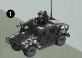 Swat Humvee - Mil-Blox