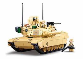 M1A2 Abrams Tank - Mil-Blox