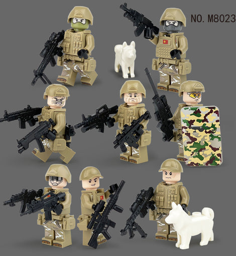 Rogue Brigade: The Red Army - 8 Man Squad - Mil-Blox
