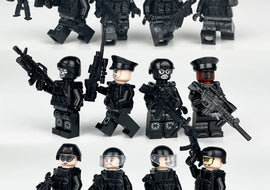 Valor Guard SWAT - Elite Special Tactics - 12 Man Team - Mil-Blox