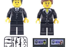 NCIS Agent Attire Figure - Male and Female Set - Mil-Blox