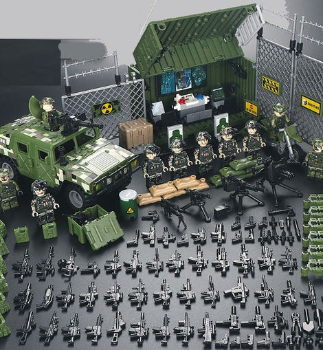 Valor Guard Forward Operating Base Compound - Mil-Blox